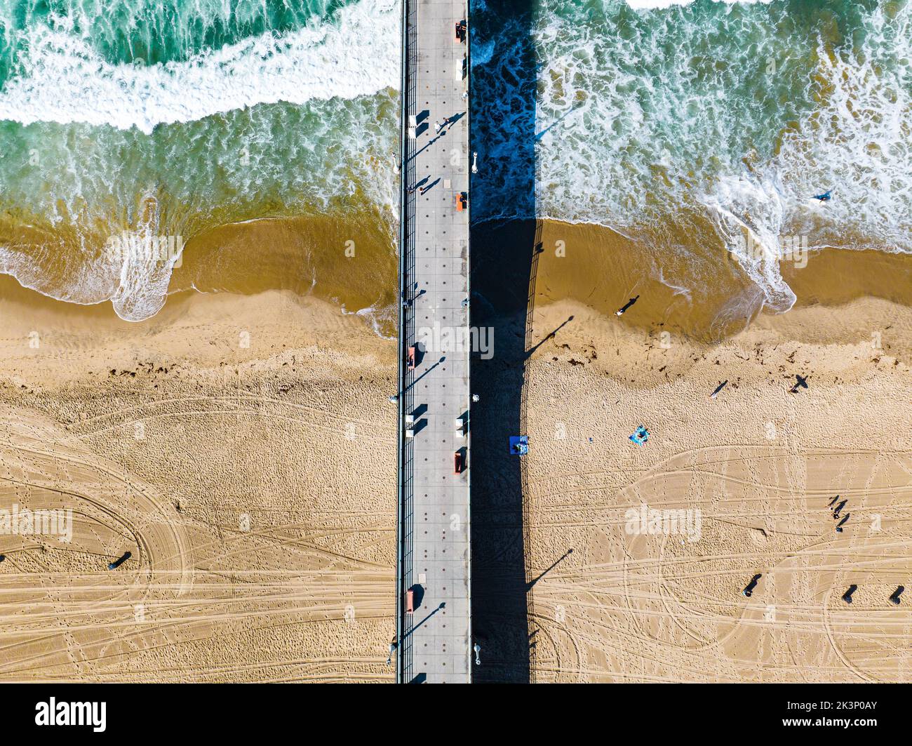 Manhattan Beach, California Foto Stock