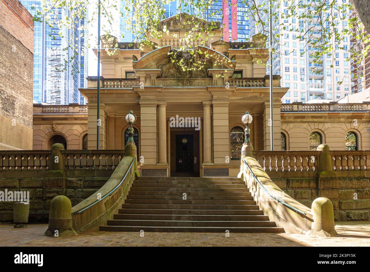 L'edificio del Tribunale locale Centrale di Sydney / Tribunale di polizia Foto Stock