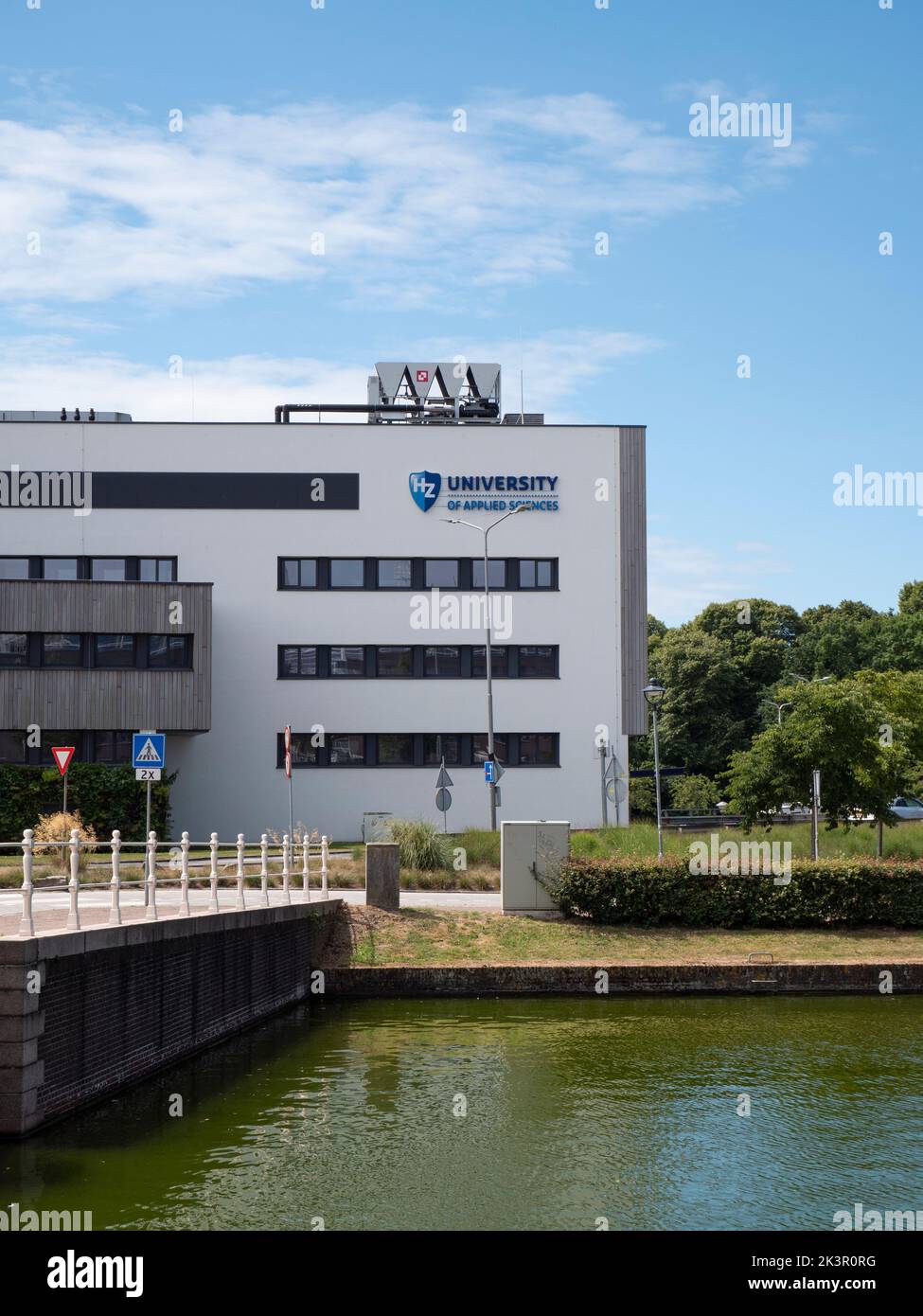 Middelburg, Paesi Bassi, 10 luglio 2022, Università di Scienze applicate di Middelburg, Paesi Bassi Foto Stock