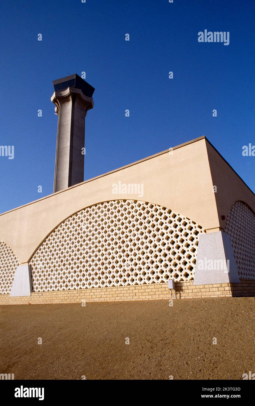 Architettura dell'Arabia Saudita di Dahran Foto Stock