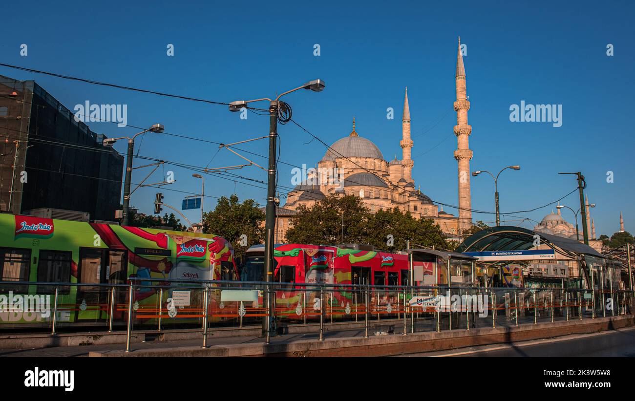 Cartoline da Istanbul bella ed esotica, Teurkey (Türkiye) Foto Stock