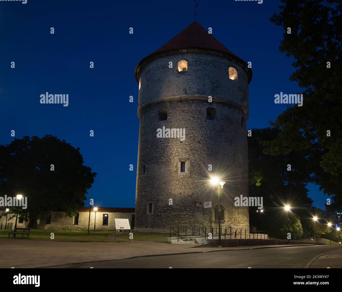 kiek-in-de-kok notte Foto Stock