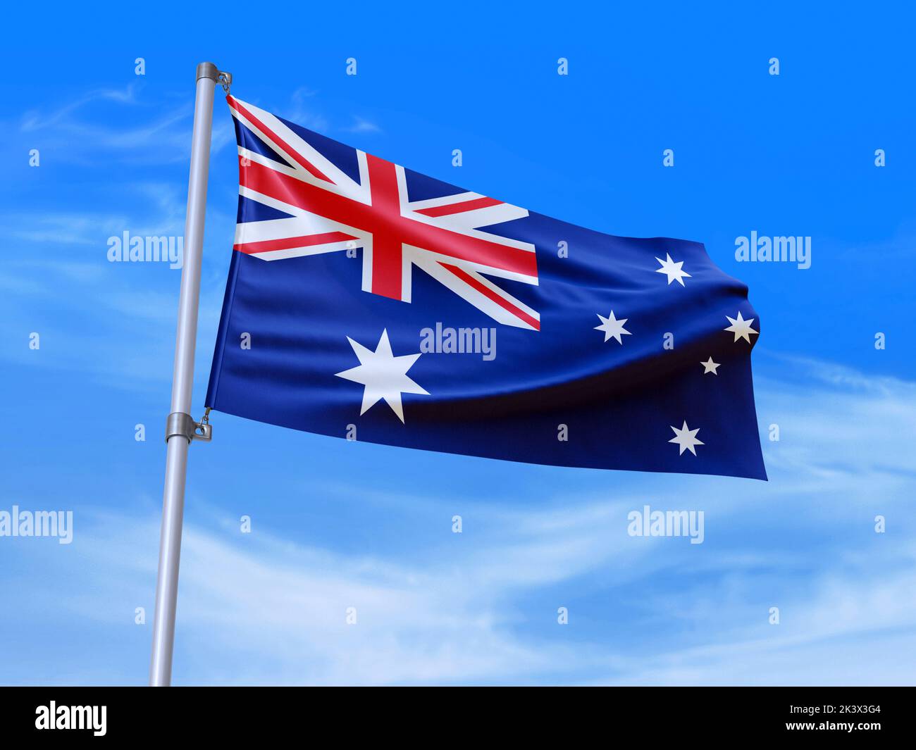 AZ FLAG Ghirlanda 4 Metri 20 Bandiere Australia 15x10cm - Bandiera Australiana 10 x 15 cm - Festone BANDIERINE