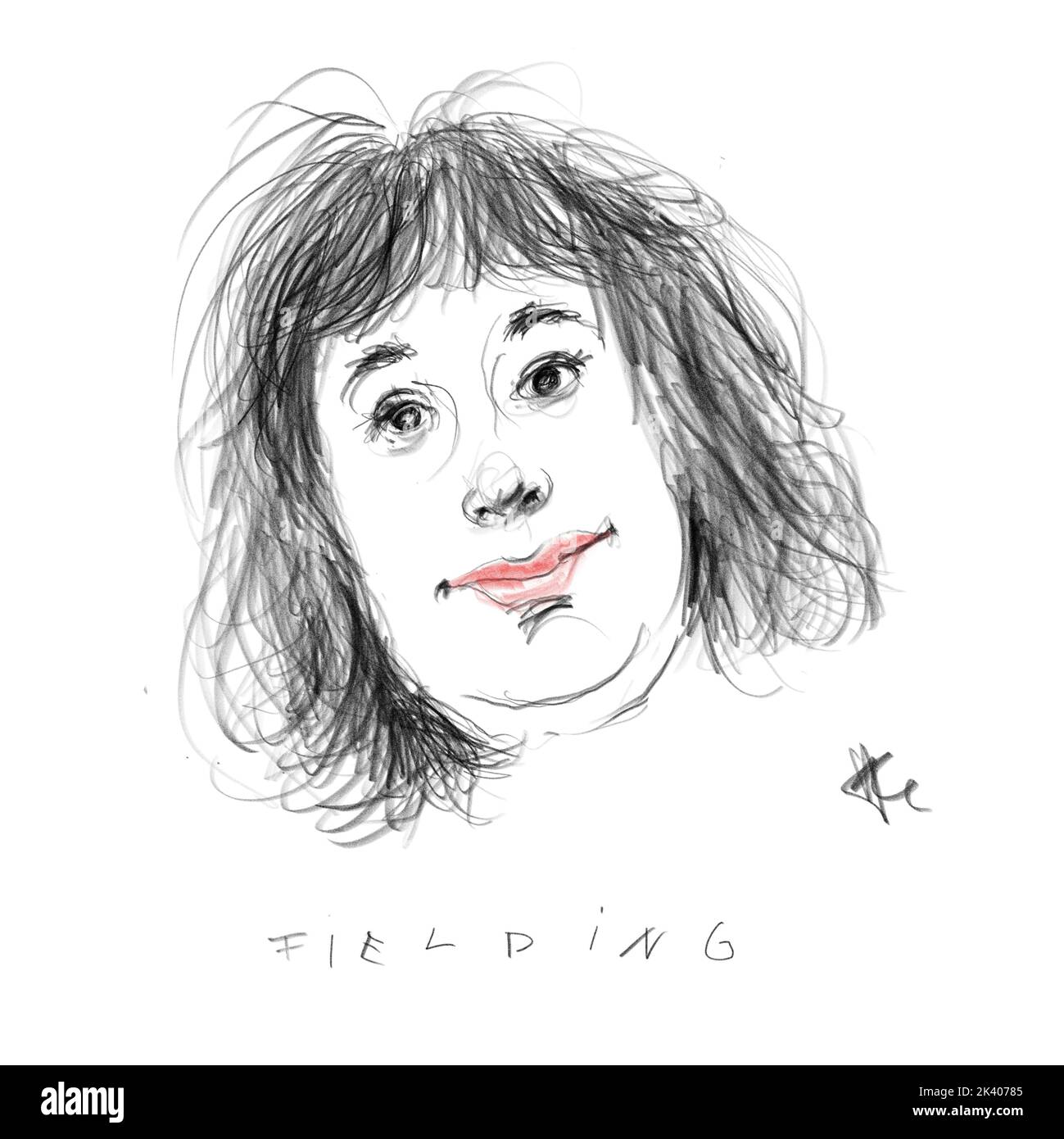 Ritratto dell'autore Joy Fielding Foto Stock