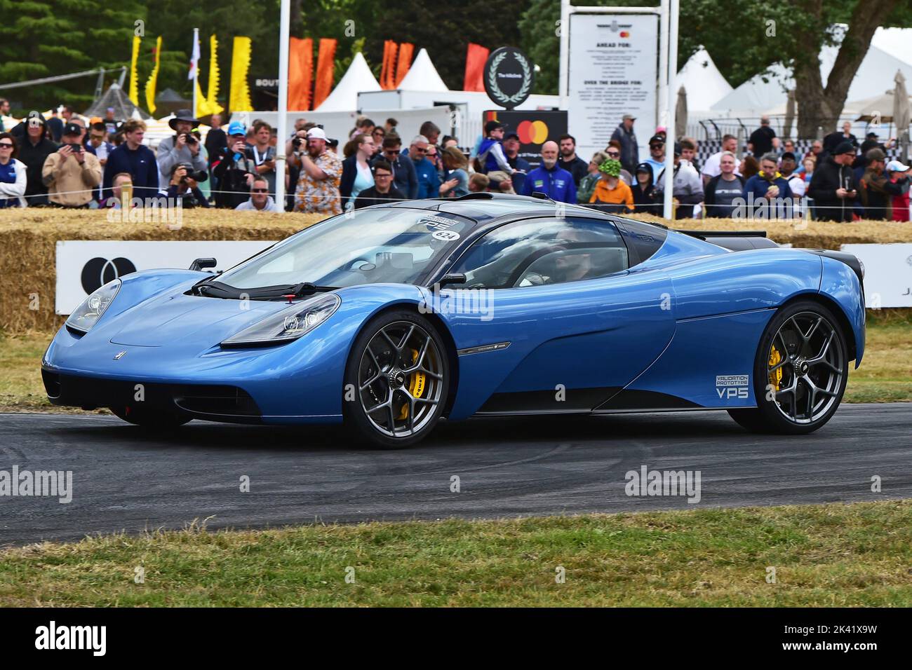 Dario Franchitti, Gordon Murray Automotive T50, First Glance, un'opportunità per vedere nuovi modelli e concept vehicles da nuovi e affermati produttori Foto Stock