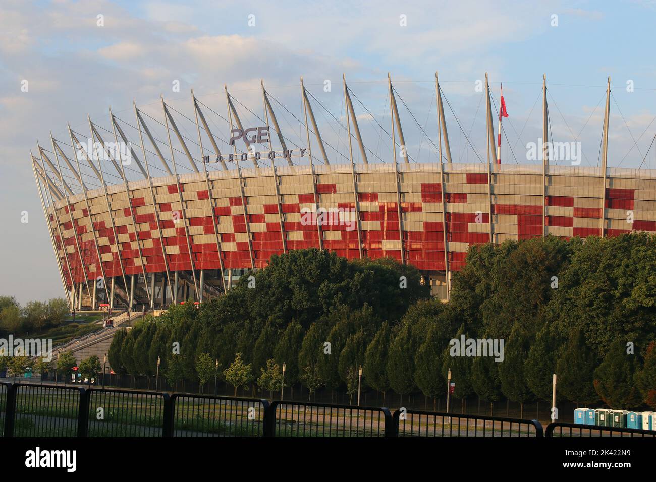 Varsavia Polonia - Stadio Nazionale 'PGE NARODOWY' Foto Stock