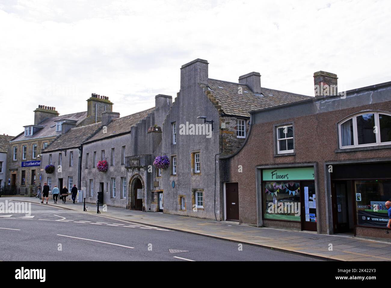 Kirkwall, Isole Orcadi, Regno Unito Foto Stock