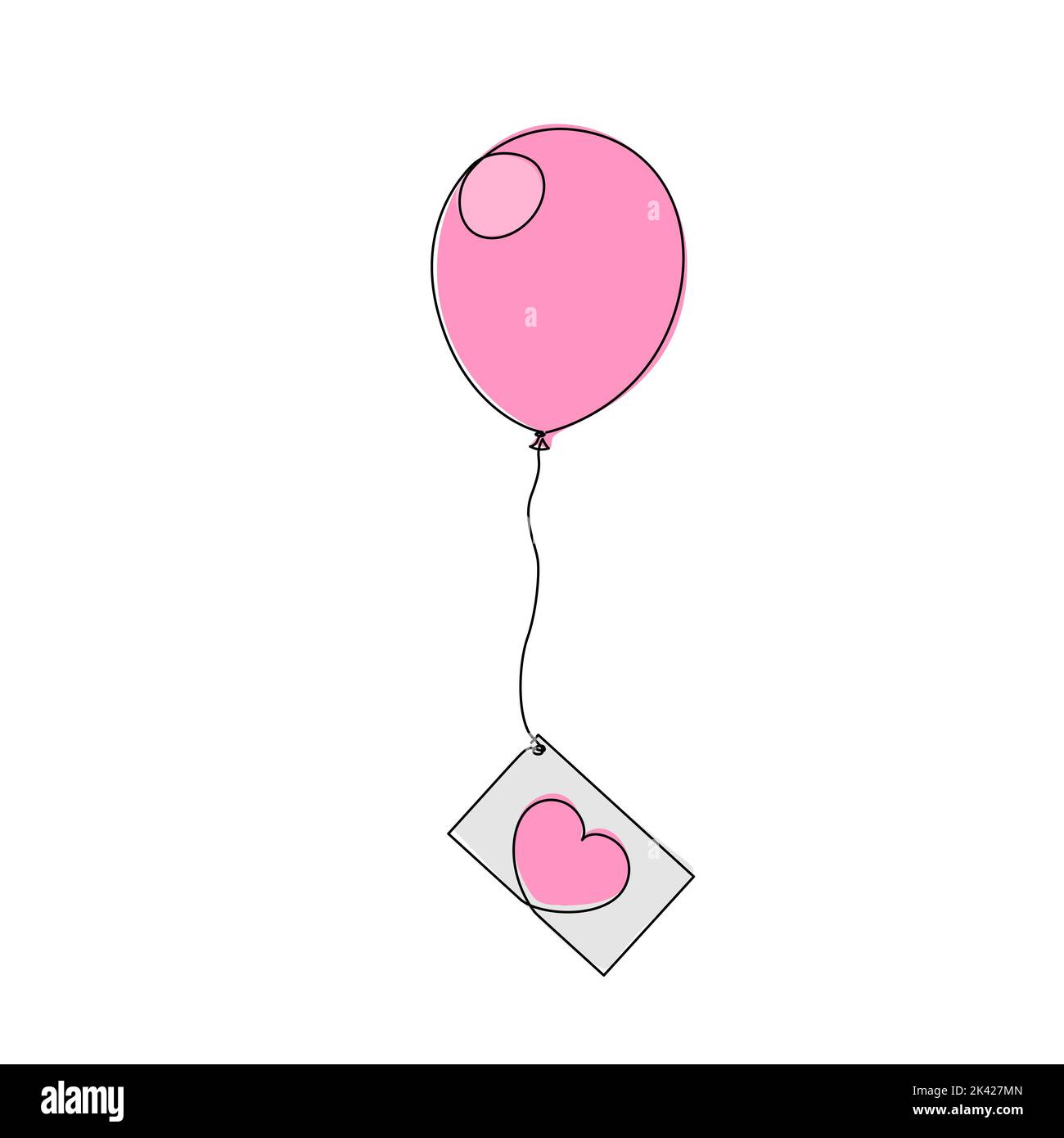 Balloon drawing Immagini senza sfondo e Foto Stock ritagliate - Alamy