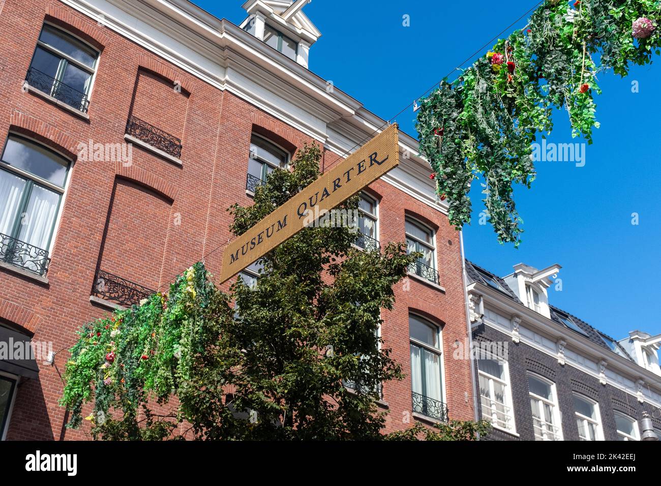 Il quartiere dei musei, Amsterdam, Paesi Bassi Foto Stock