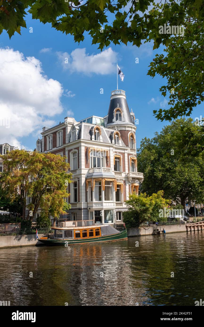 Atlas Tax Law Firm - edificio pittoresco vicino al Rijksmuseum, Amsterdam, Paesi Bassi Foto Stock