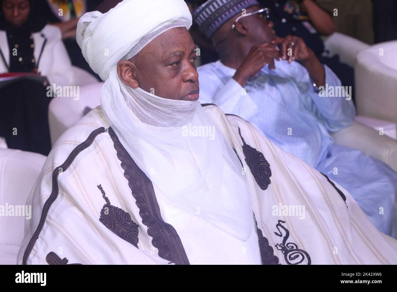 Sultano di Sokoto, Muhammadu Sa'ad Abubakar. Nigeria. Foto Stock