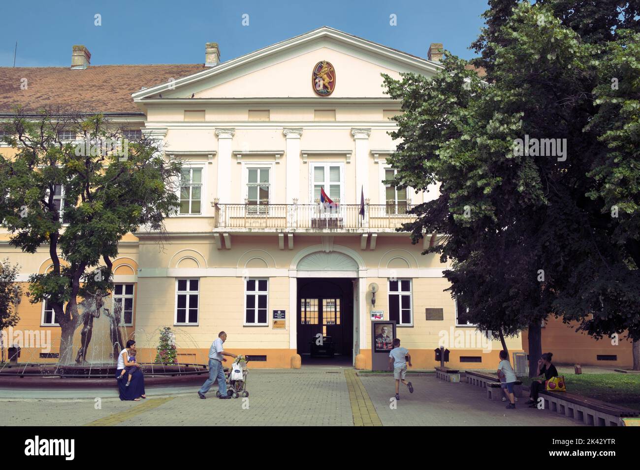 Museo Nazionale di Kikinda in Serbia Foto Stock