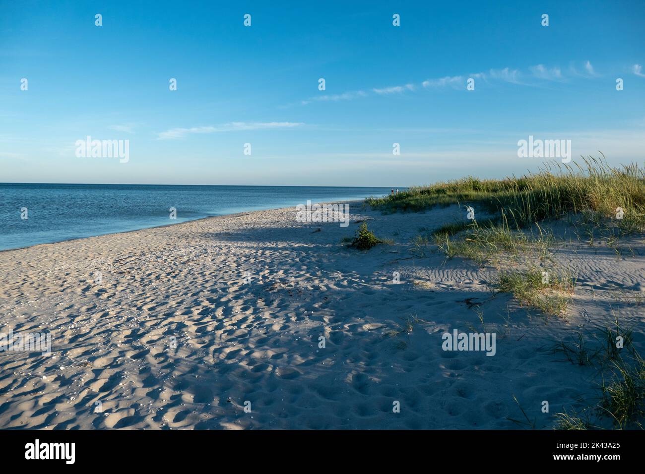 spiaggia nel nord della Danimarca Foto Stock
