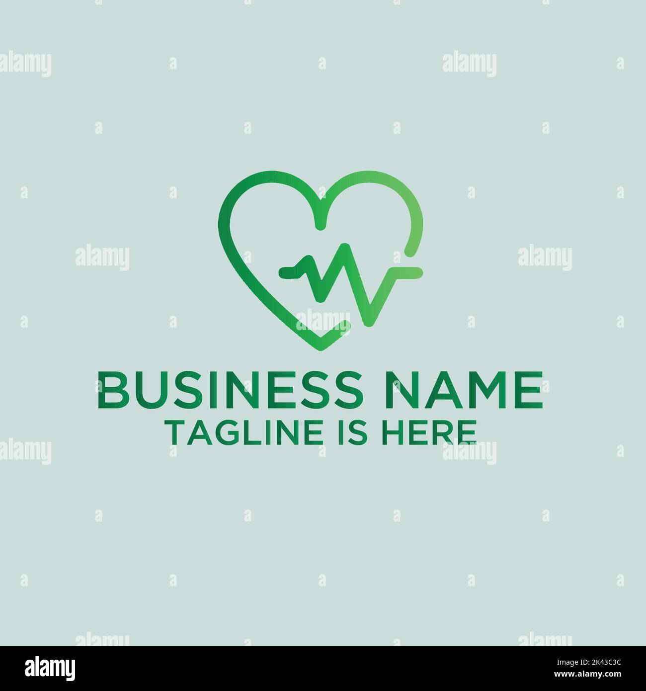 Amore hart salute cura medico logo design farmacia vettore Editable EPS file Illustrazione Vettoriale