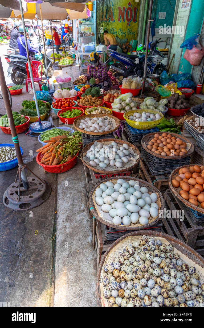 My Tho, Tien Giang provincia, il Delta del Mekong, Vietnam Foto Stock