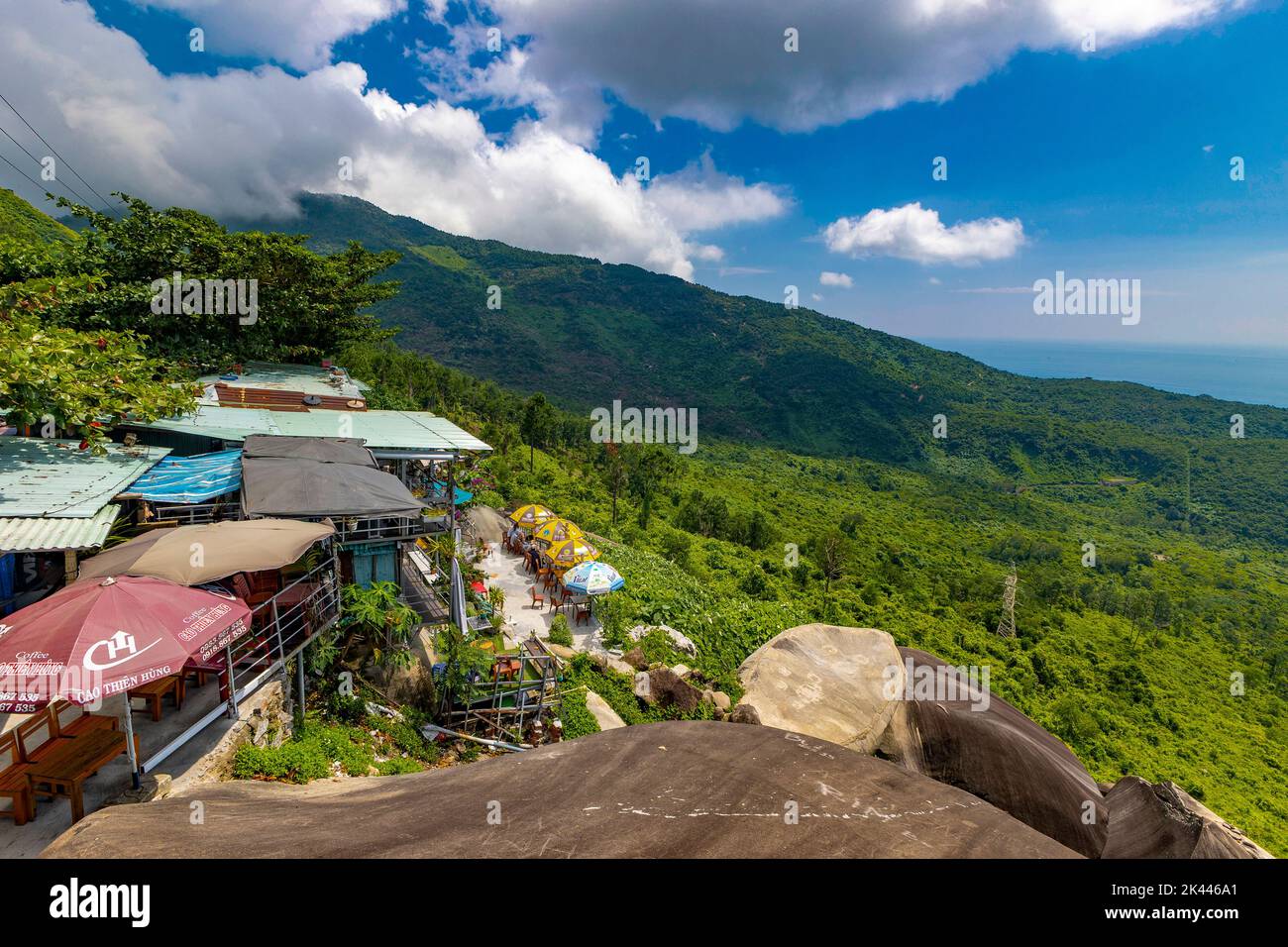 Hai Van Pass, Da Nang, Vietnam Foto Stock