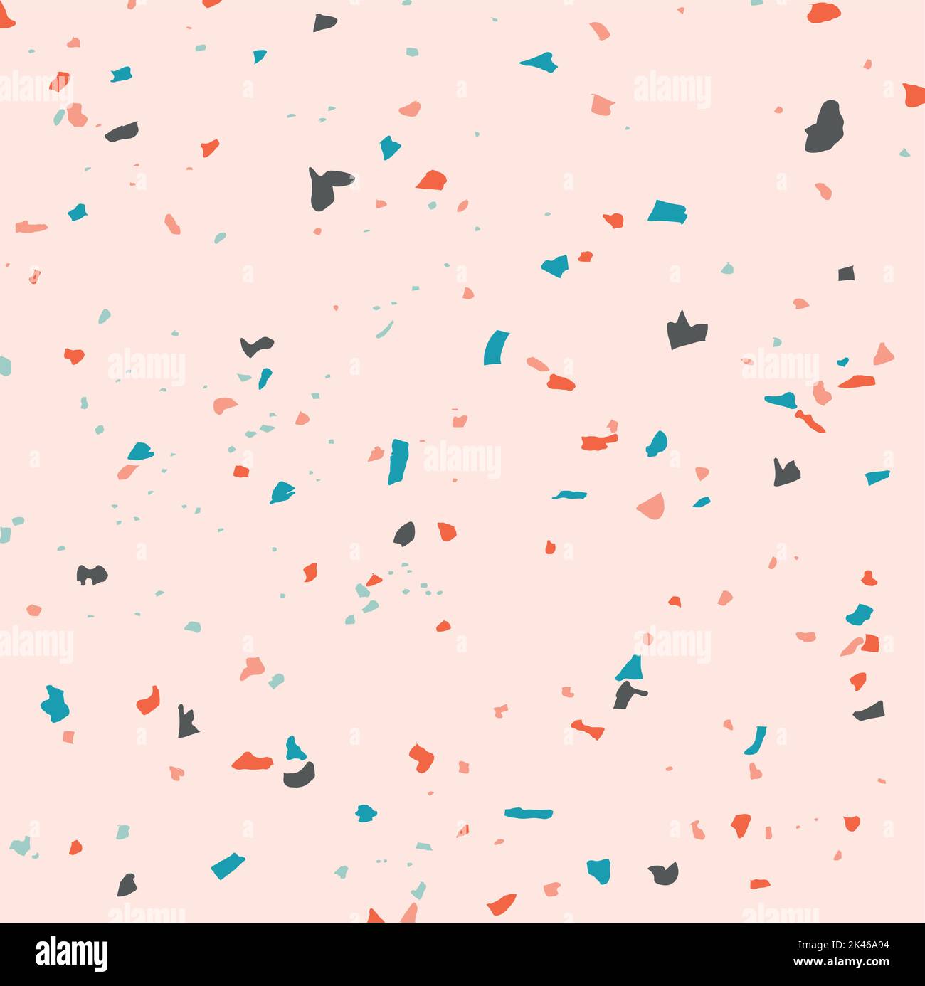 Vettore texture terrazzo sfondo senza giunture. Illustrazione Vettoriale