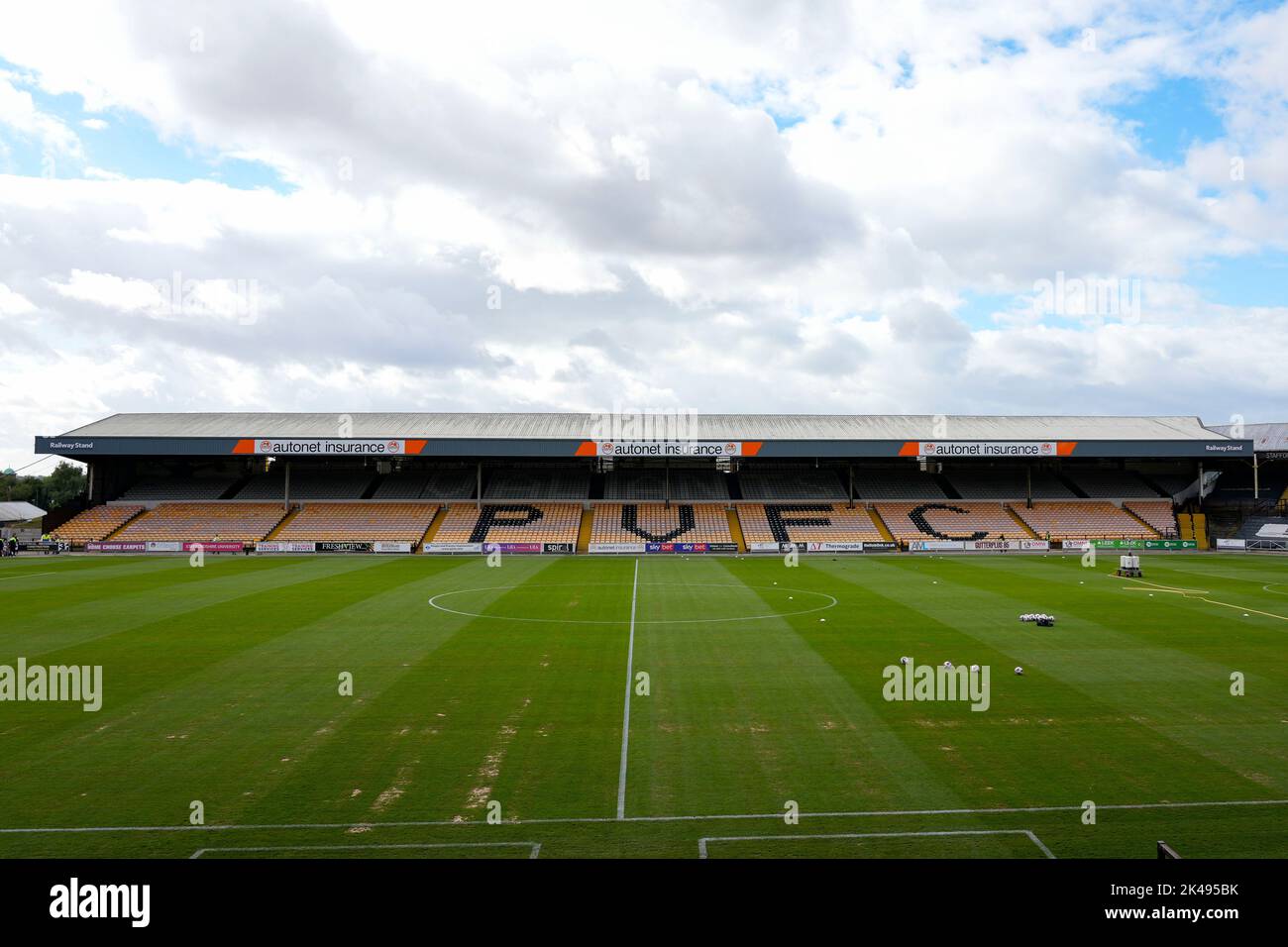 Burslem, Regno Unito. 20th maggio, 2016. Vista generale dello stadio vale Park prima della partita Sky Bet League 1 Port vale vs Sheffield Mercoledì a vale Park, Burslem, Regno Unito, 1st ottobre 2022 (Foto di Steve Flynn/News Images) a Burslem, Regno Unito il 5/20/2016. (Foto di Steve Flynn/News Images/Sipa USA) Credit: Sipa USA/Alamy Live News Foto Stock