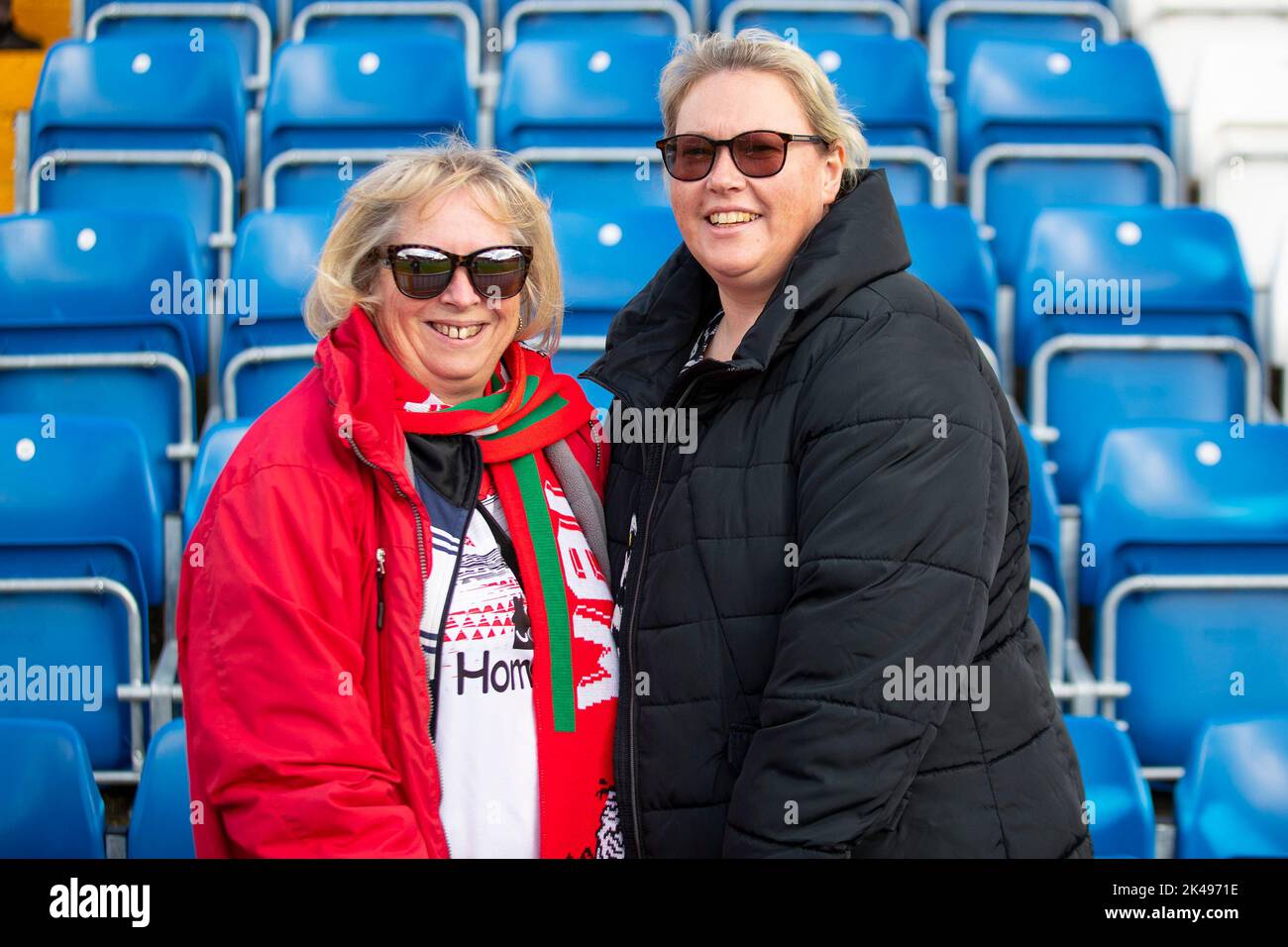 Stockport, Regno Unito. 1st ottobre 2022during la partita della Sky Bet League 2 tra Stockport County e Walsall presso l'Edgeley Park Stadium di Stockport sabato 1st ottobre 2022. (Credit: Mike Morese | MI News) Credit: MI News & Sport /Alamy Live News Foto Stock