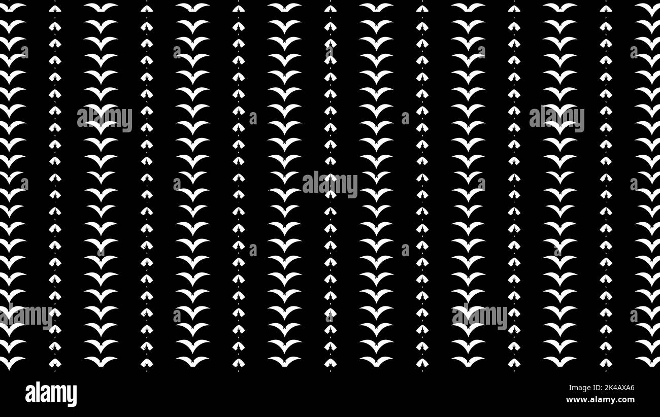 motivo lineare senza cuciture - per tappezzeria in tessuto - grafica vettoriale Illustrazione Vettoriale