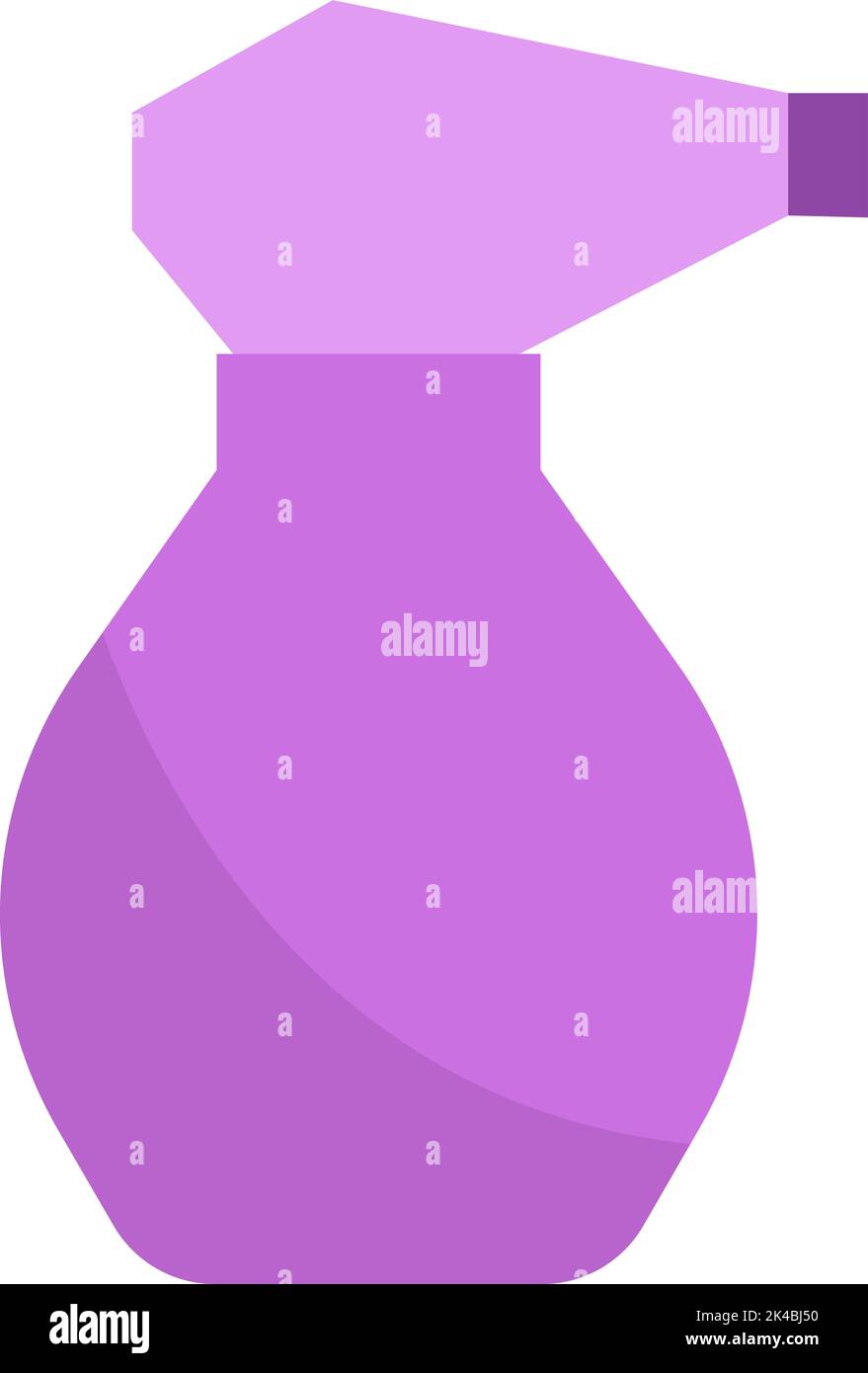 Spray Covid, illustrazione, vettore su sfondo bianco. Illustrazione Vettoriale