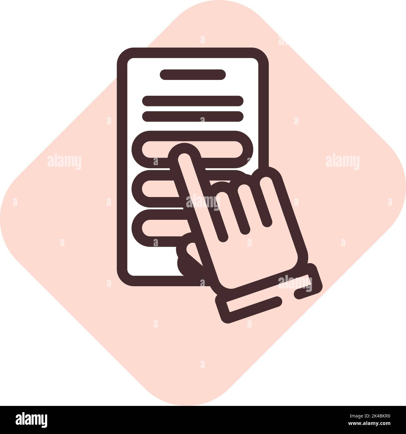 E books prova, illustrazione, vettore su sfondo bianco. Illustrazione Vettoriale