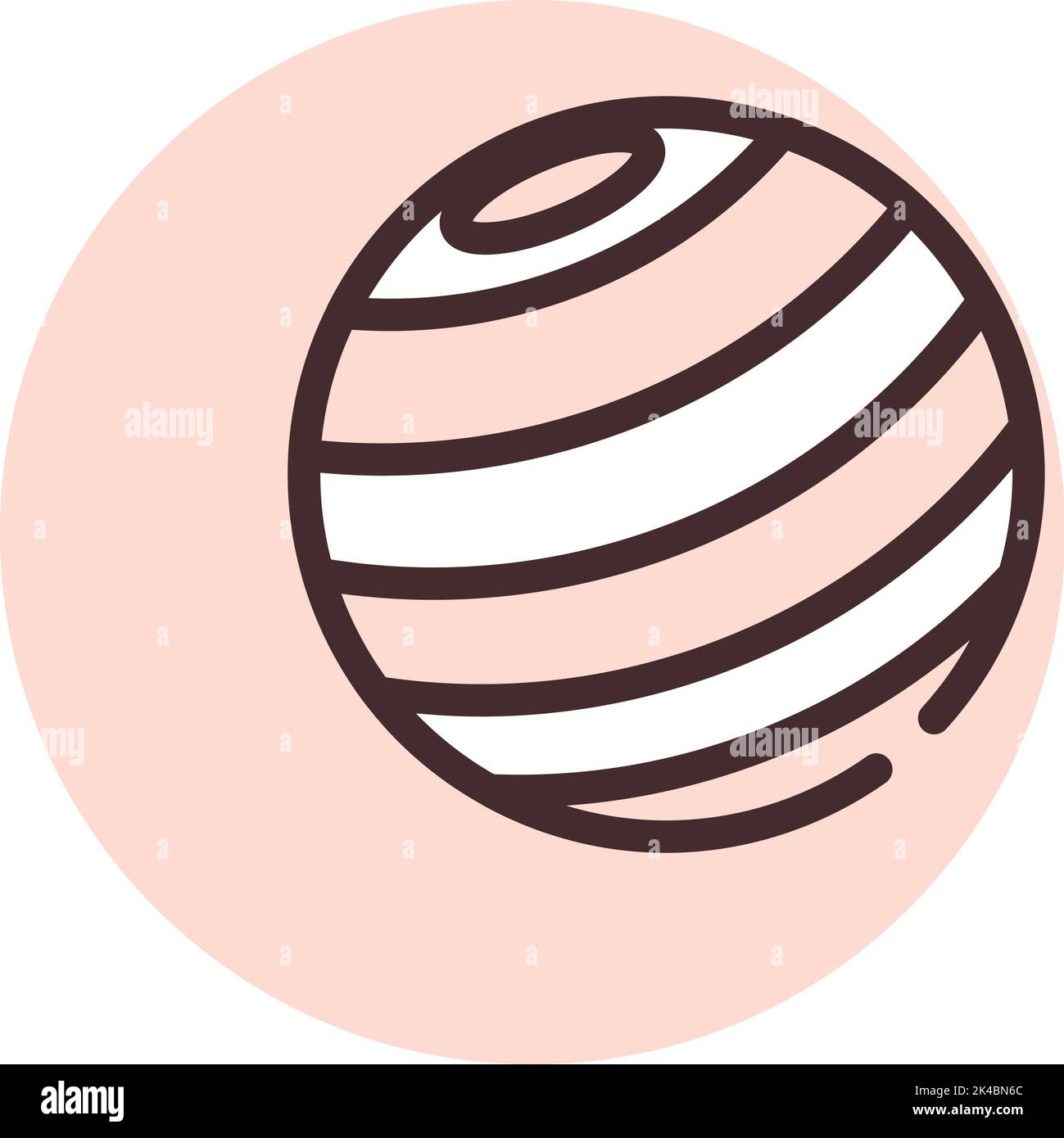 Hobby fitness, illustrazione, vettore su sfondo bianco. Illustrazione Vettoriale
