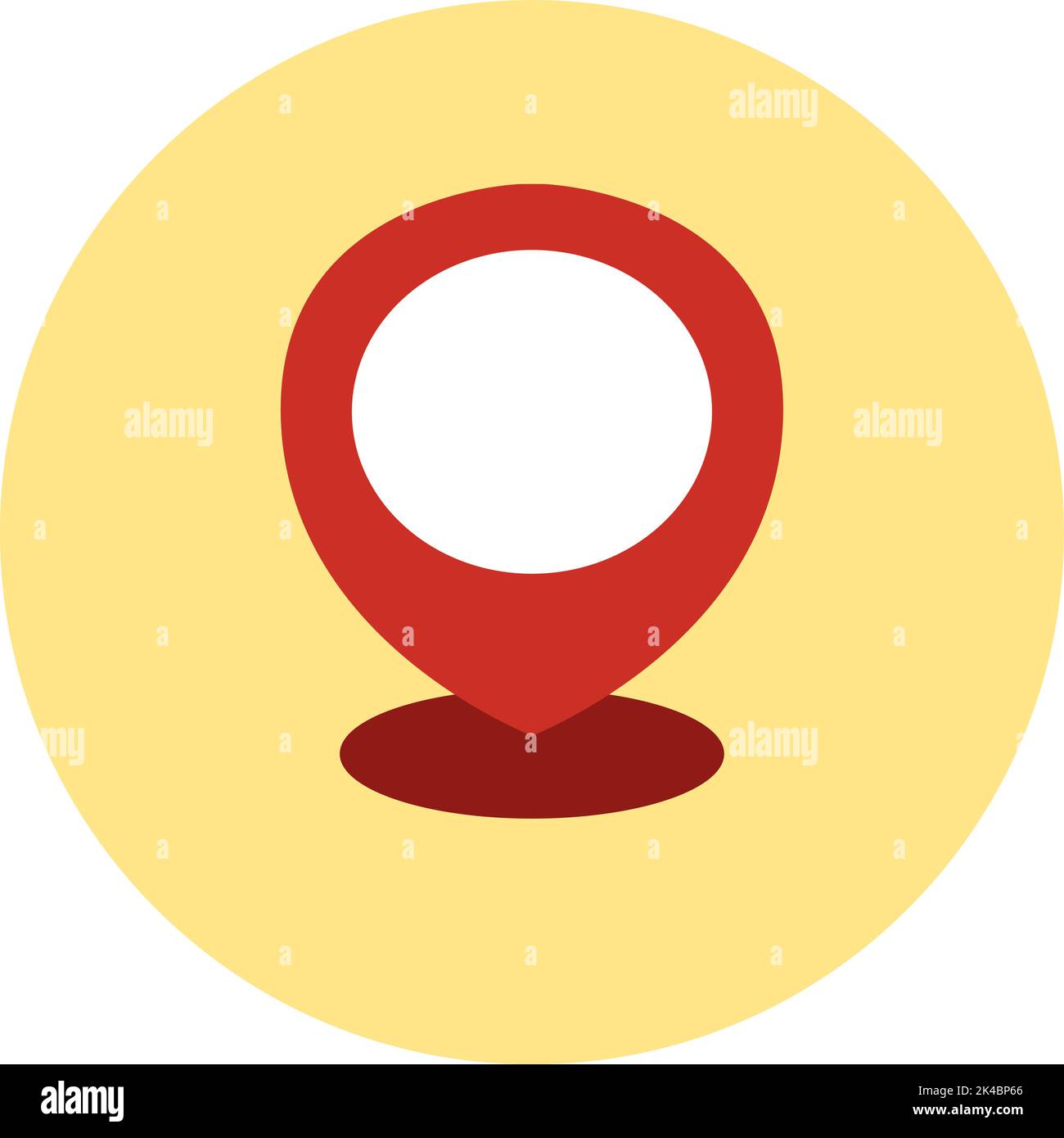 Ubicazione logistica, illustrazione, vettore su sfondo bianco. Illustrazione Vettoriale