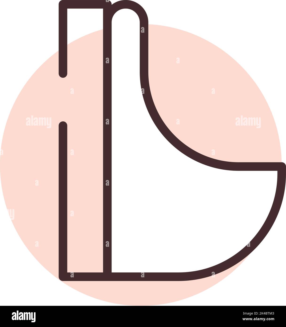 wc idraulico, illustrazione, vettore su sfondo bianco. Illustrazione Vettoriale