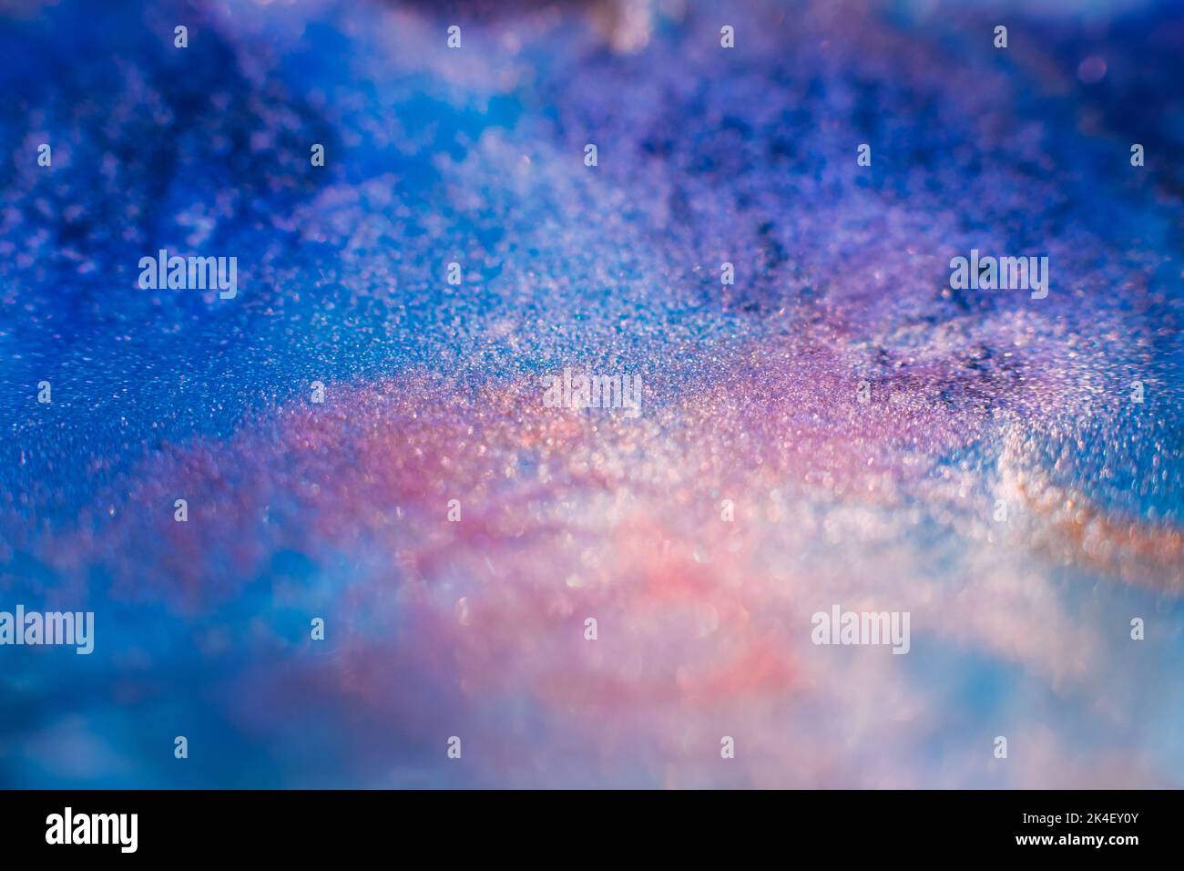 inchiostro miscela hobby artistico colorato astratto bakgrund Foto Stock