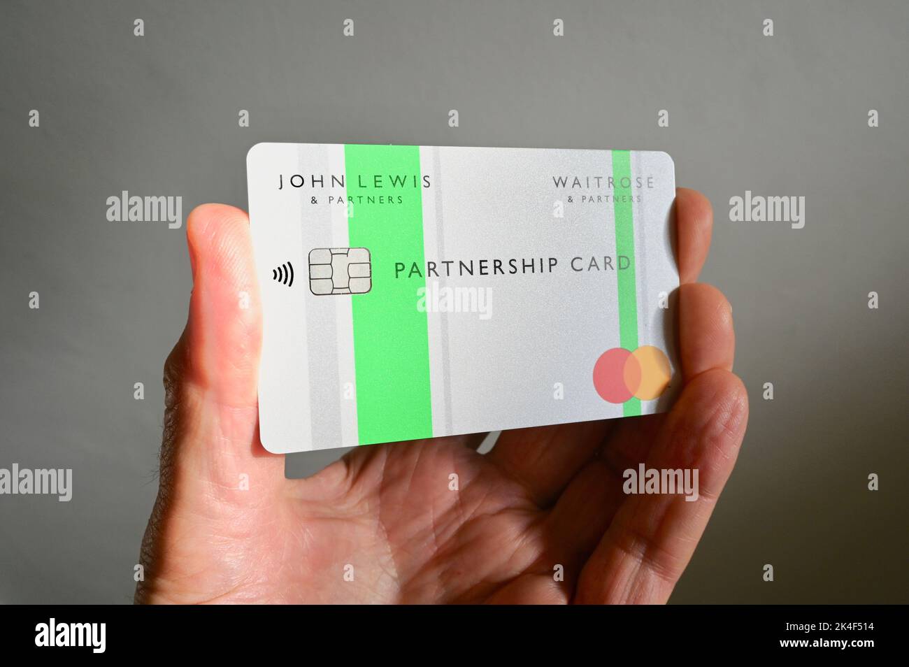 John Lewis Partnership Card. Foto Stock