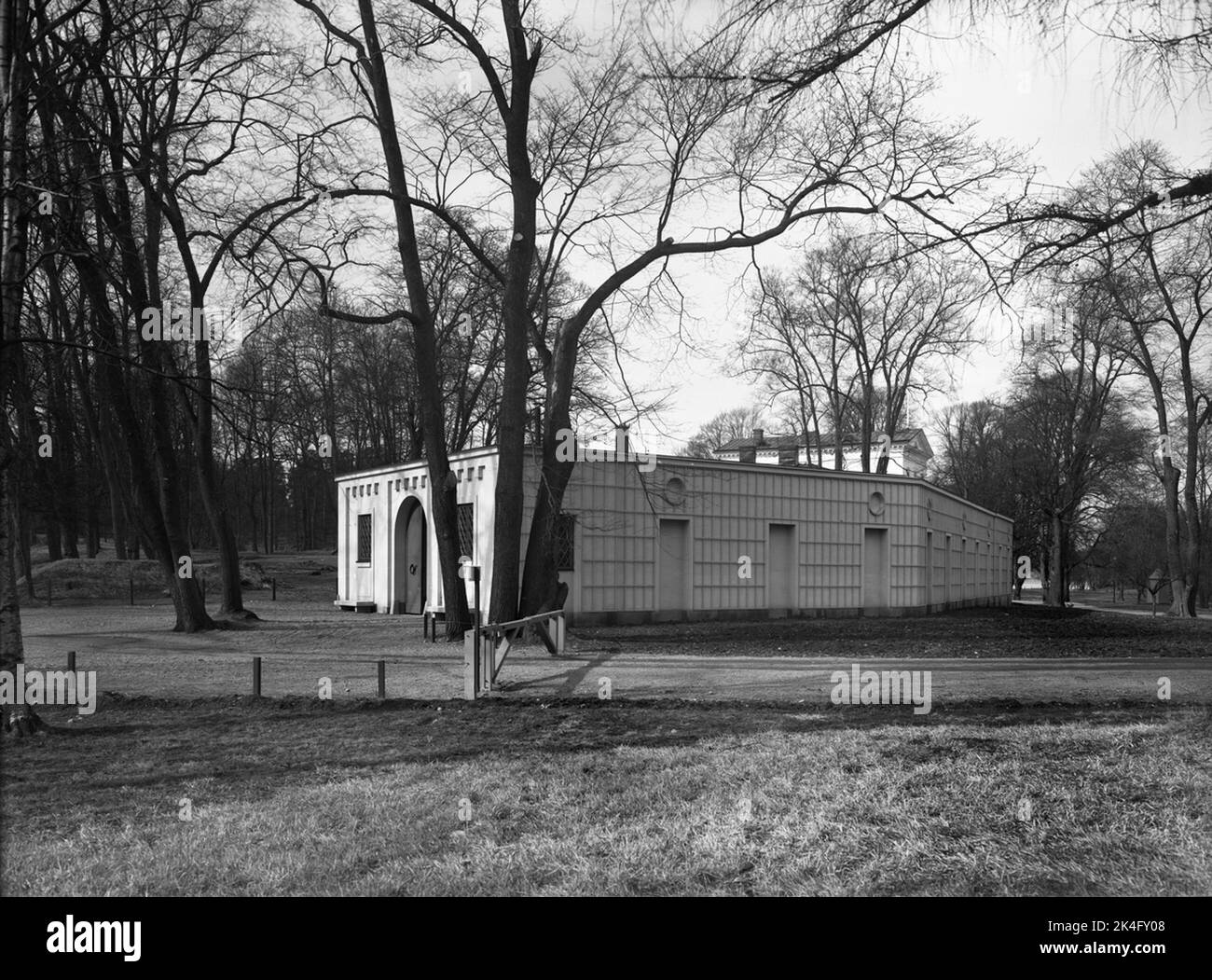 L'edificio economico del Castello di Haga nella parrocchia di Solna fuori Stoccolma. Nordico Foto Stock