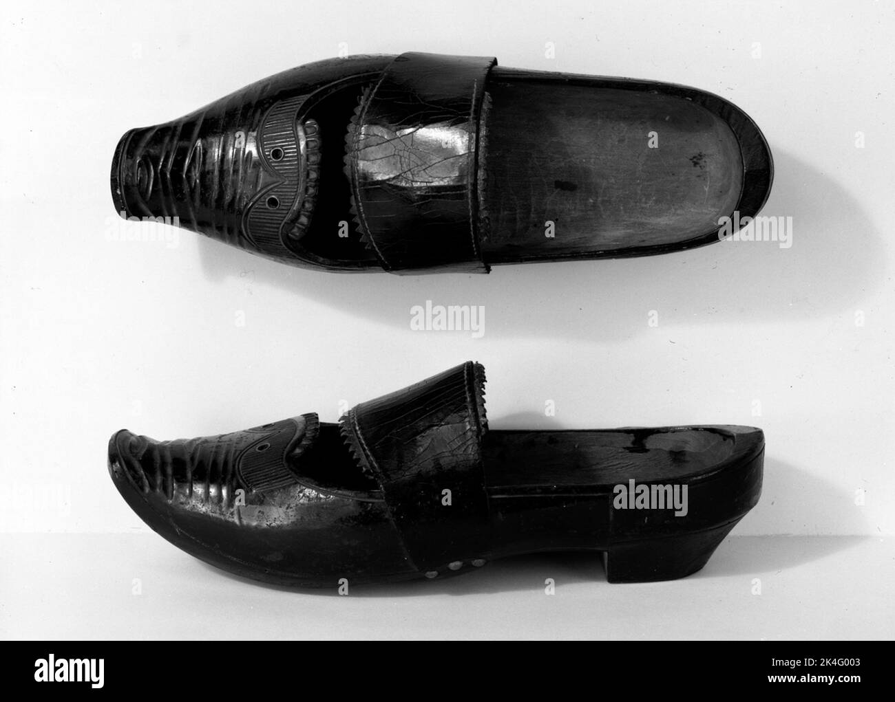 Legno da donna laccato nero della parrocchia di Tofta, Rönneberga Härad, Skåne. Museo nordico Inv.nr NM.0015668 Nordic Foto Stock