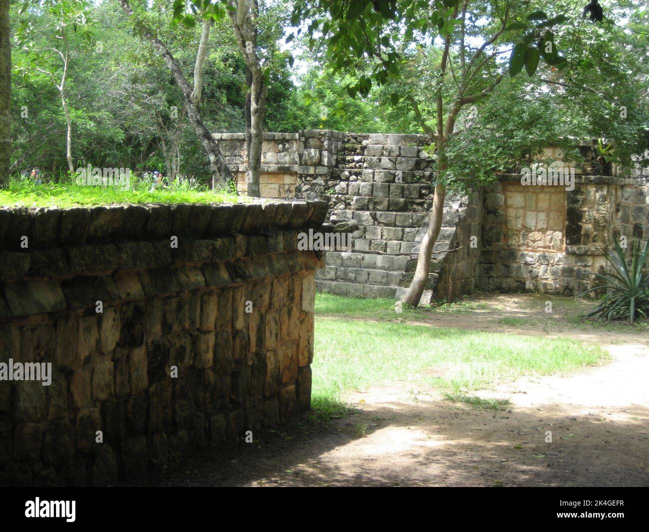 Il Chichen Itza, una grande città precolombiana costruita dai Maya del Terminal Classic Period.Yucatan state, Messico Foto Stock