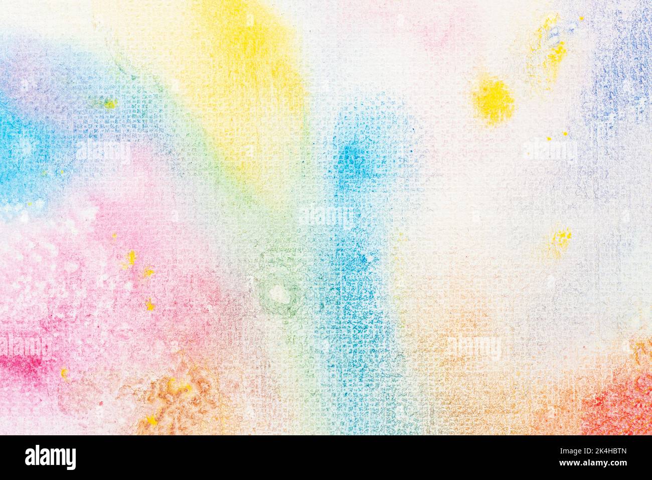 Colore astratto sfondo pittura acquerello da colori colorati, macchie liquide texture Foto Stock