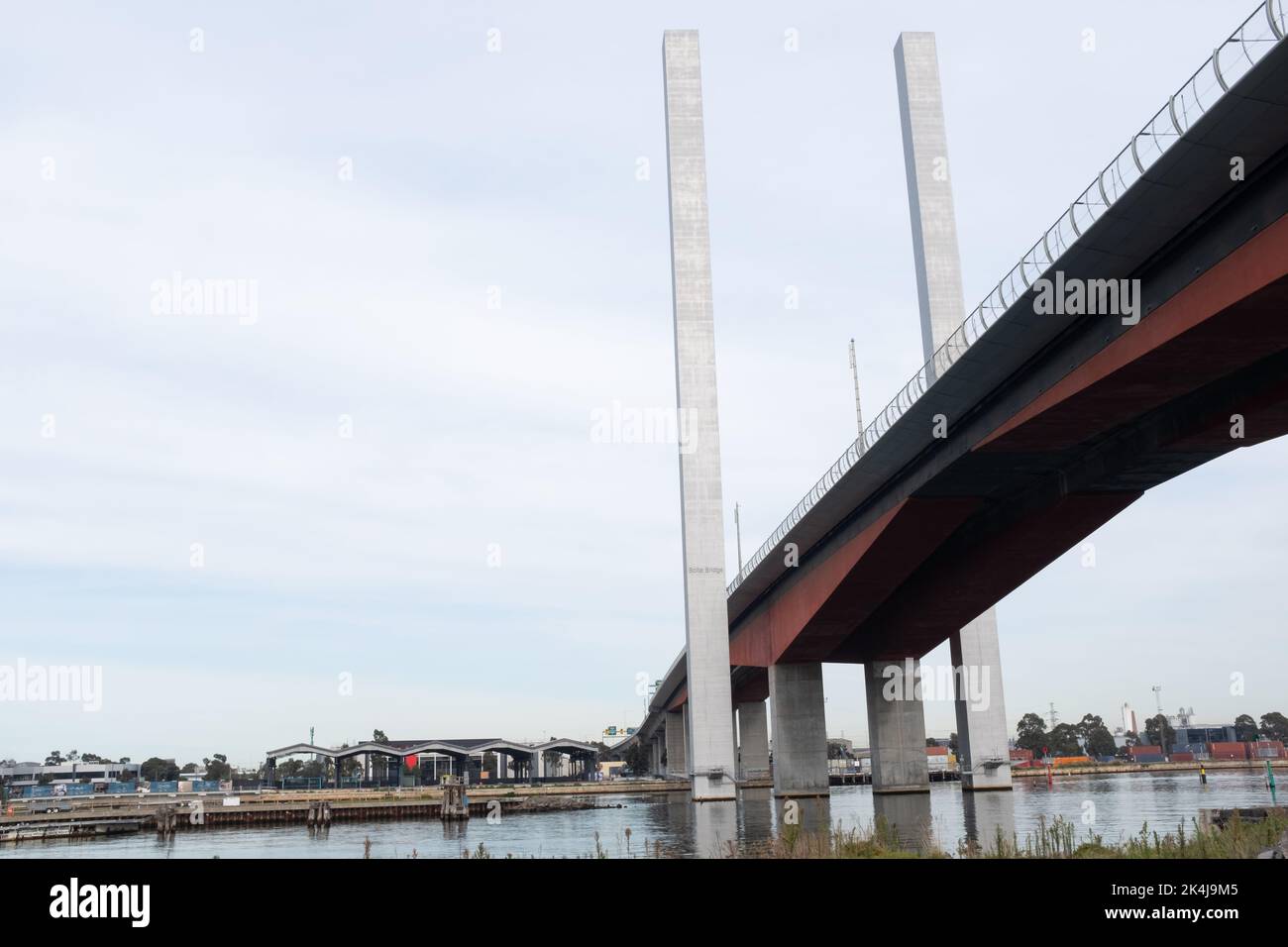 L'iconico Australiano, il Melbourne Bolte Bridge Foto Stock