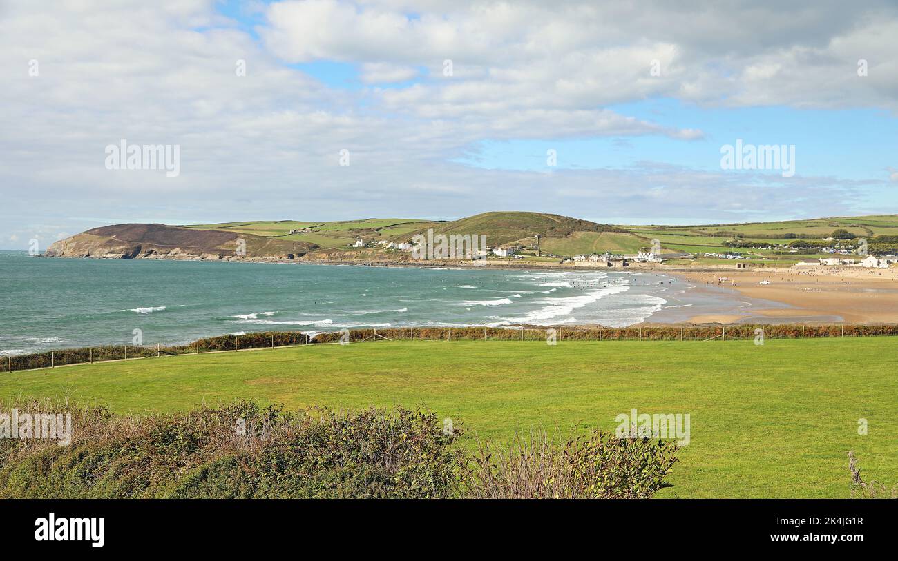 Croyde Bay, North Devon Foto Stock