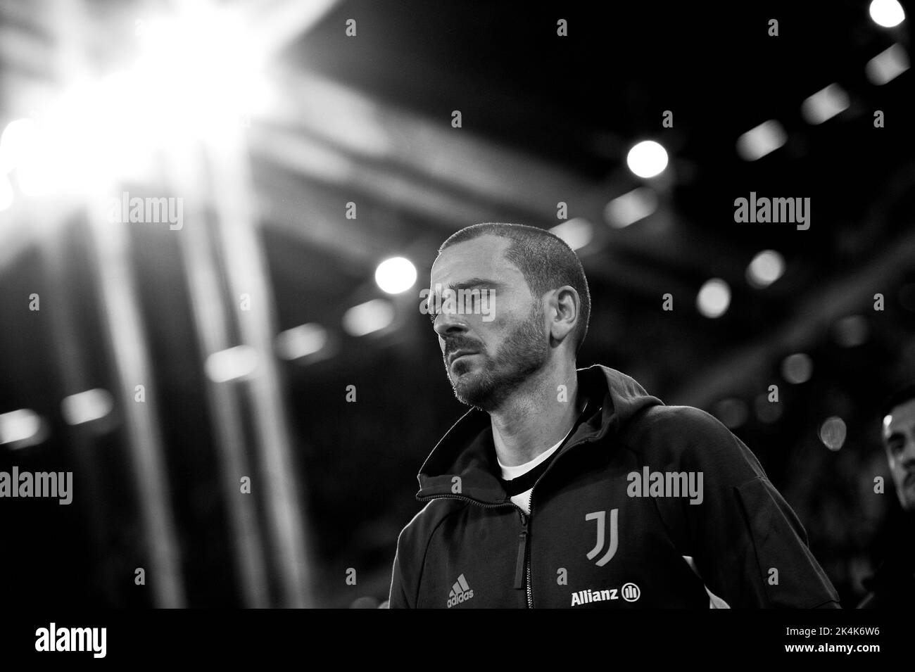 Leonardo Bonucci (Juventus) durante la partita H del gruppo UEFA Champions League tra Juventus e SL Benfica allo stadio Allianz, il 14 settembre 2022 i Foto Stock