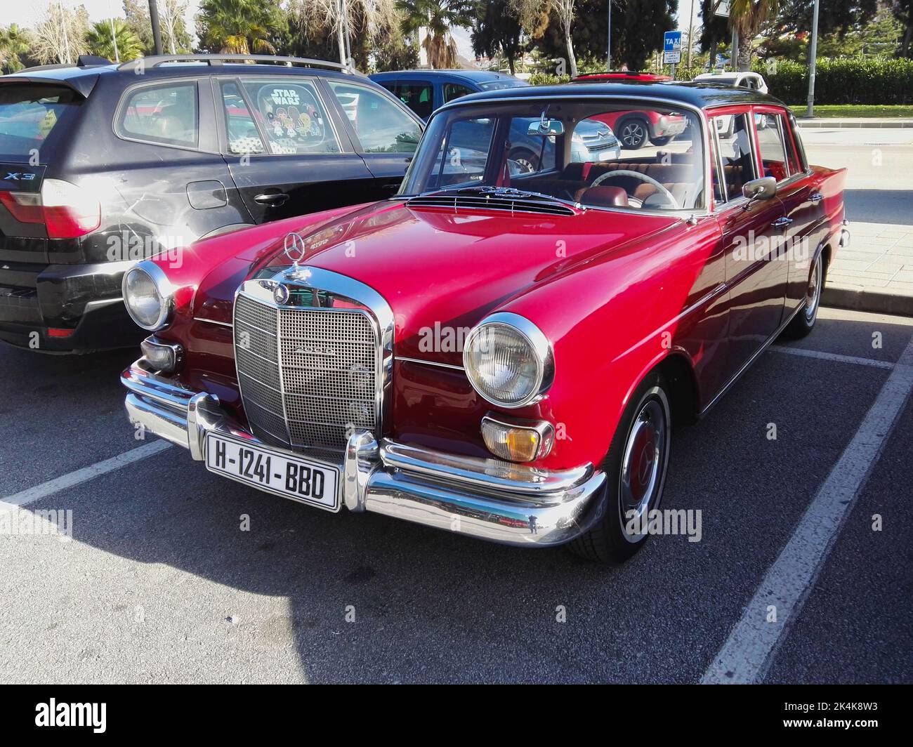 Mercedes Classic 200D W110 Foto Stock