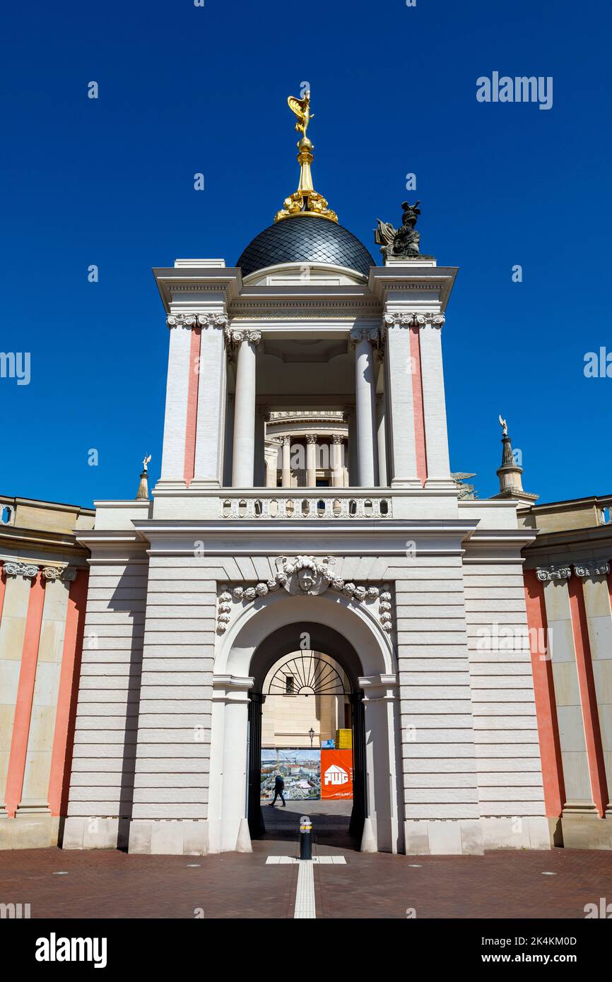 Fortuna Portal al Palazzo della Città di Potsdam e al Parlamento di Stato di Brandeburgo Foto Stock