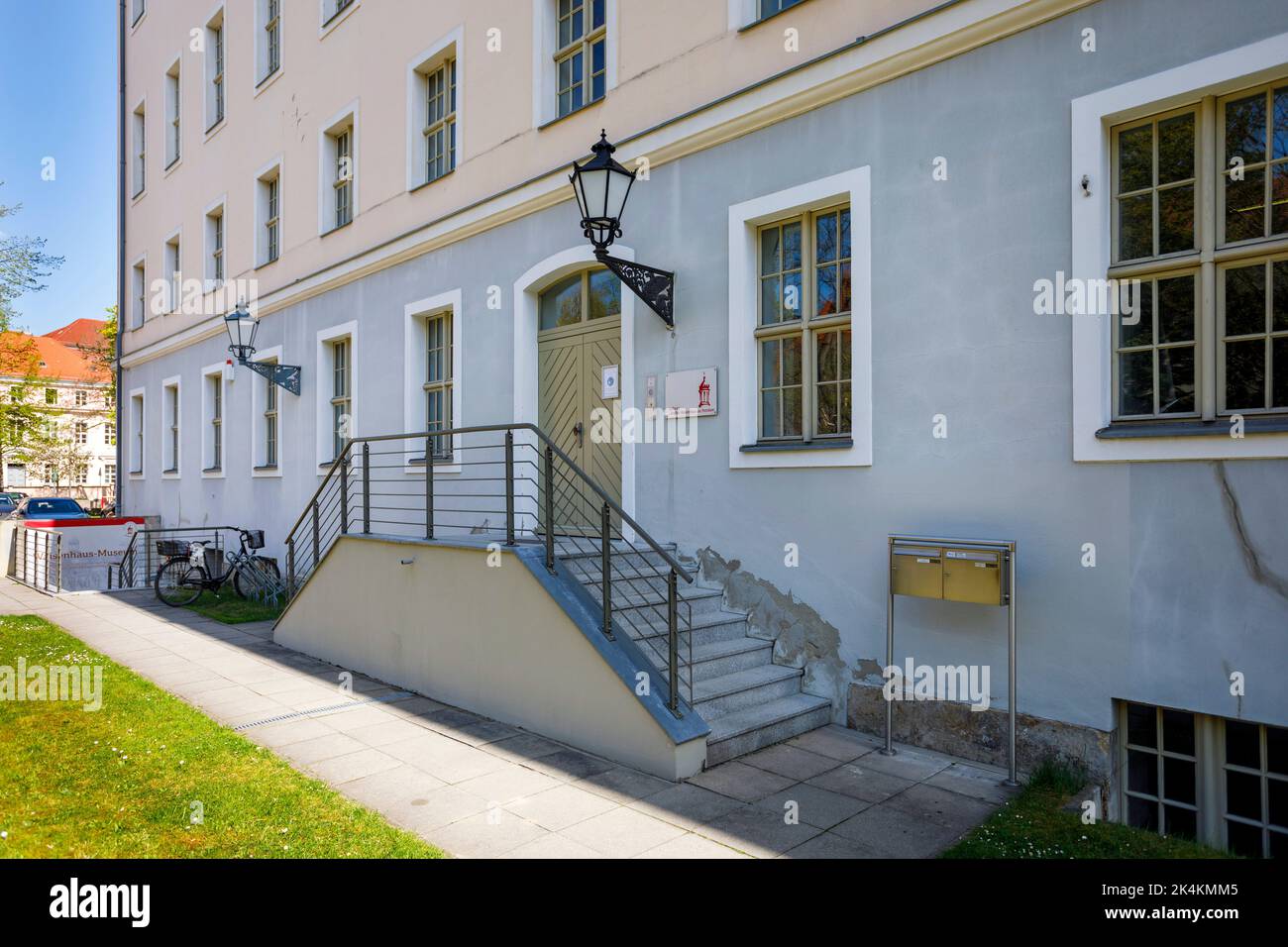 Complesso edilizio dell'ex grande orfanotrofio militare a Potsdam - Ehemaliges Großes Militär-Waisenhaus Potsdam Foto Stock