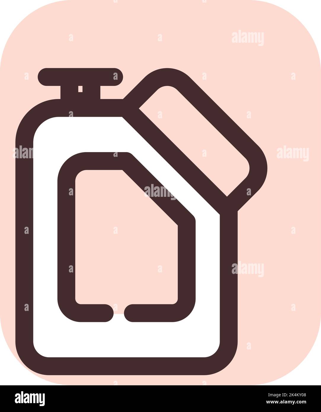 Benzina, illustrazione, vettore su sfondo bianco. Illustrazione Vettoriale