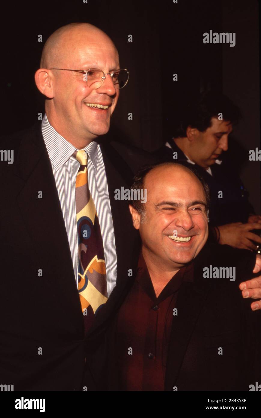 Christopher Lloyd e Danny DeVito, California degli anni '80. Credit: Ralph Dominguez/MediaPunch Foto Stock