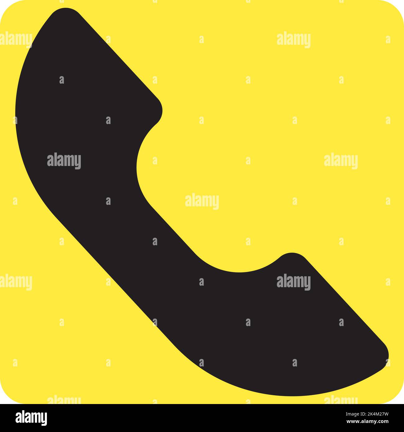 Contatti telefono, illustrazione, vettore su sfondo bianco. Illustrazione Vettoriale