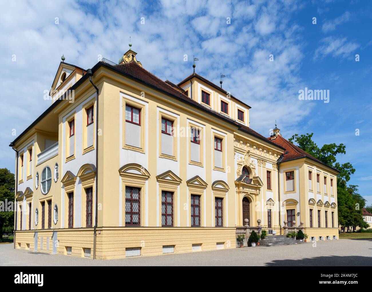 Palazzo di Lustheim (Schloss Lustheim), complesso del palazzo di Schleissheim, Monaco, Baviera, Germania Foto Stock