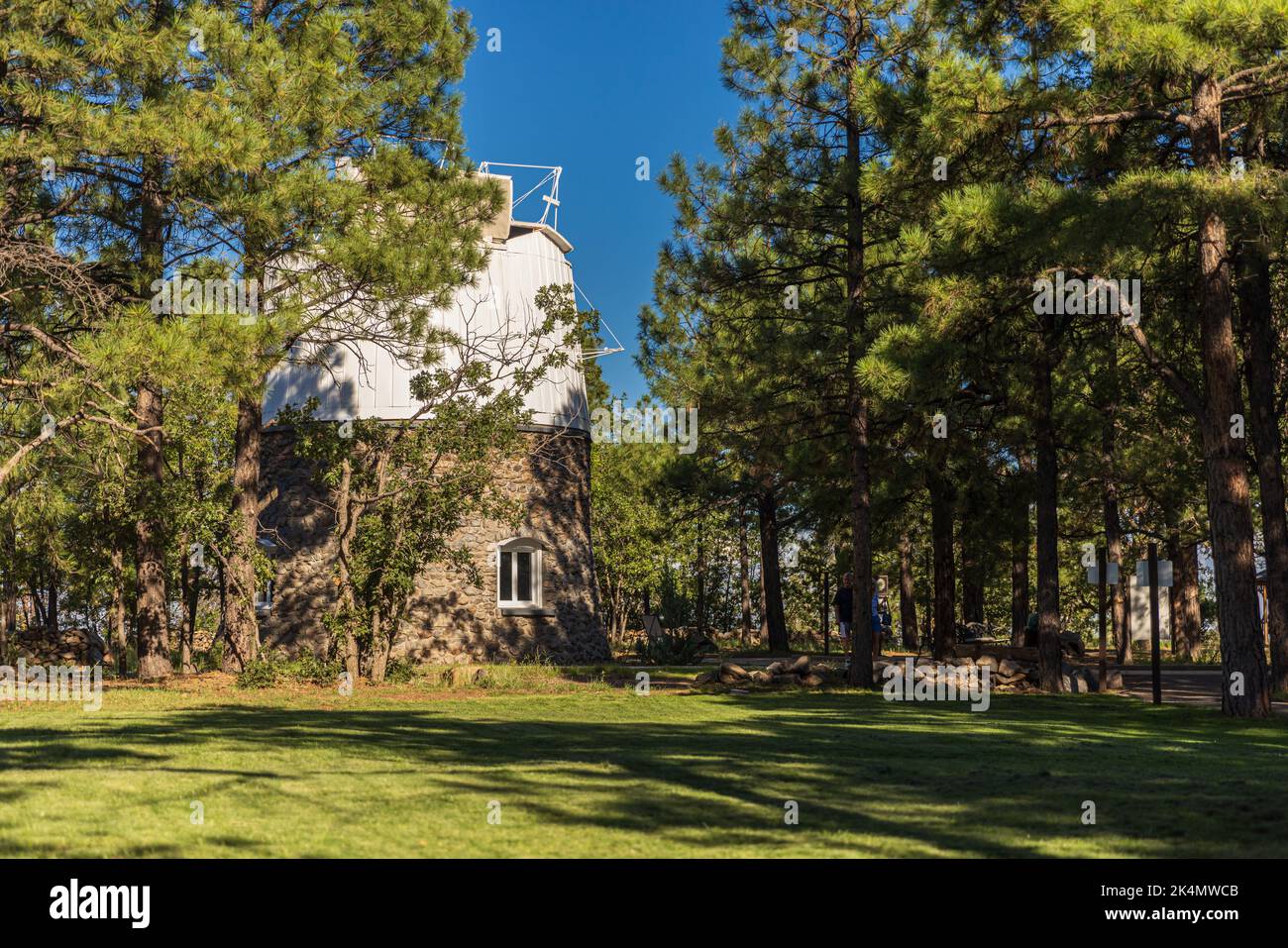 FLAGSTAFF, ARIZONA - 1 SETTEMBRE 2022: Il telescopio ad essiccazione Pluto all'Osservatorio Lowell su Mars Hill a Flagstaff, Arizona. Foto Stock