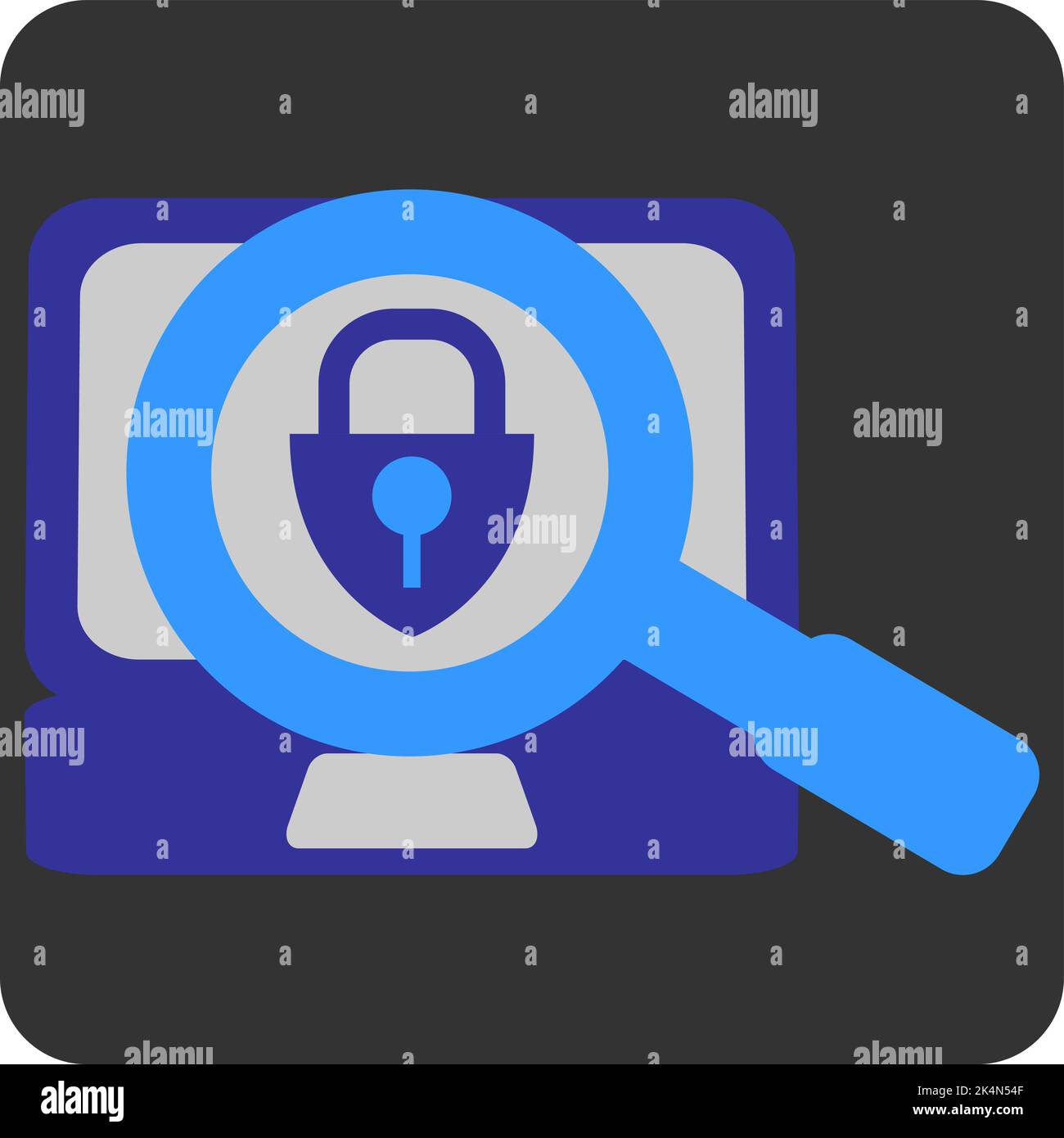 Bloccato sviluppo, illustrazione, vettore su sfondo bianco. Illustrazione Vettoriale