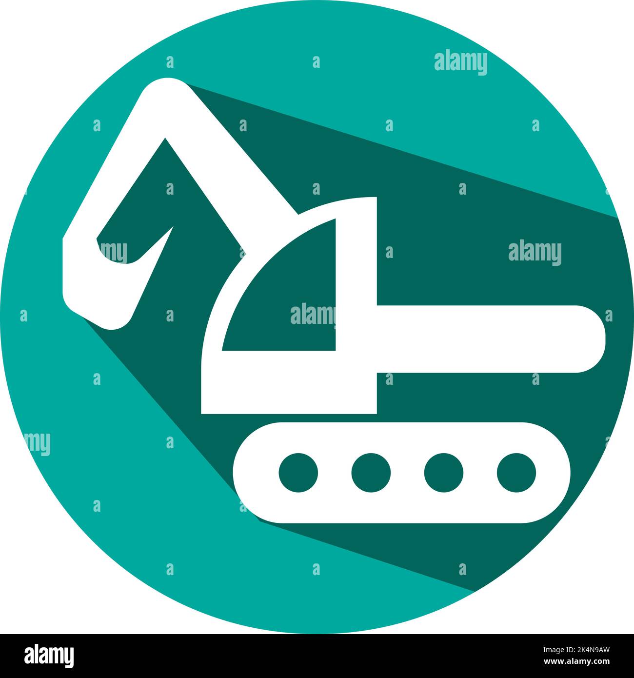 Apripista funzionante, illustrazione, vettore su sfondo bianco. Illustrazione Vettoriale