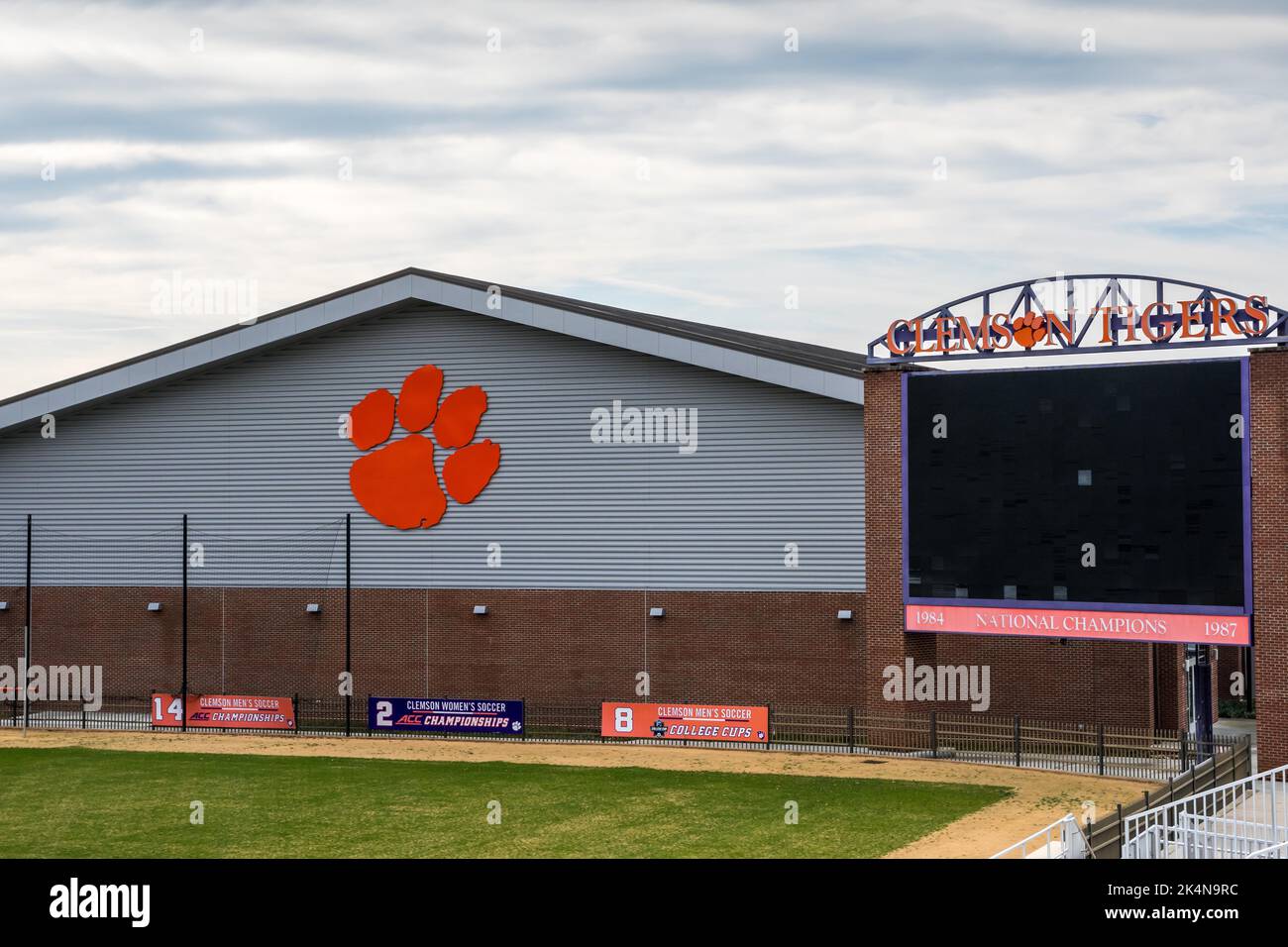 Stadio di calcio a Clemson, South Carolina Foto Stock