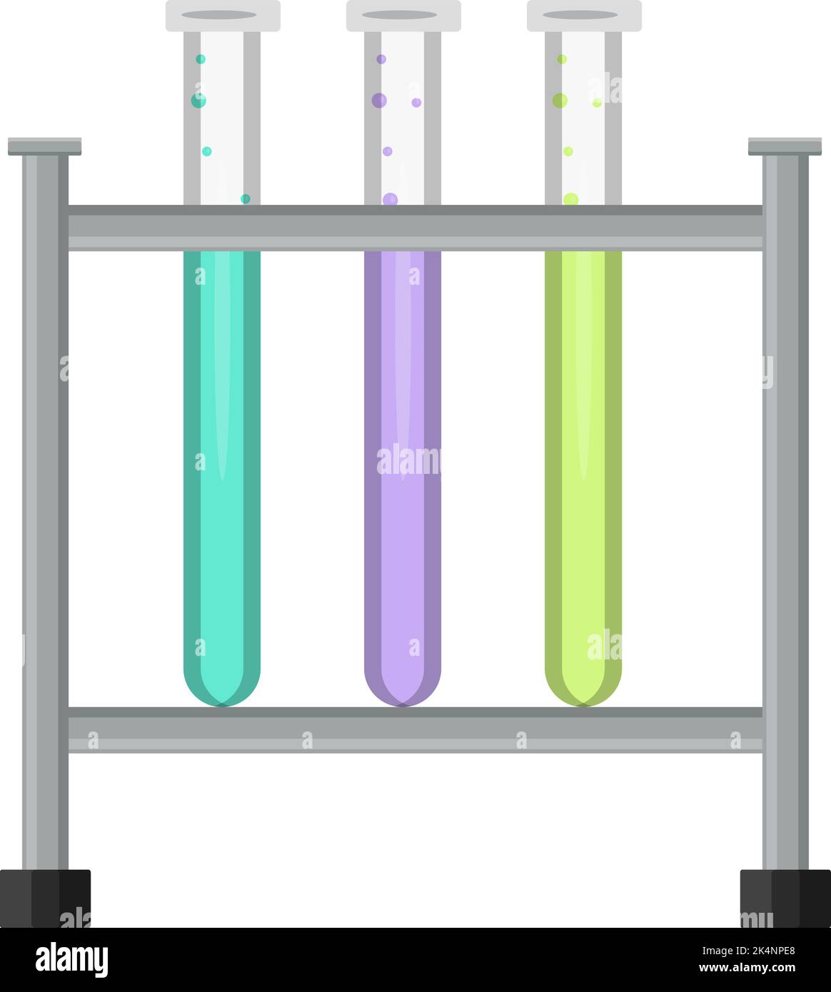 Laboratorio di prova, illustrazione, vettore su sfondo bianco. Illustrazione Vettoriale